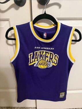 NBA Los Angeles Lakers Purple & Yellow Youth L Jersey